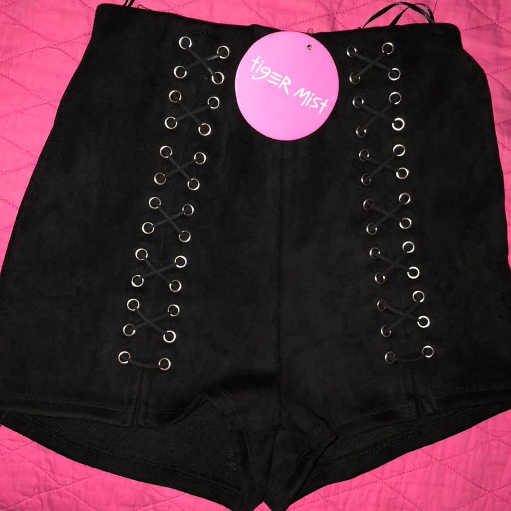 Tiger mist brand new suede shorts